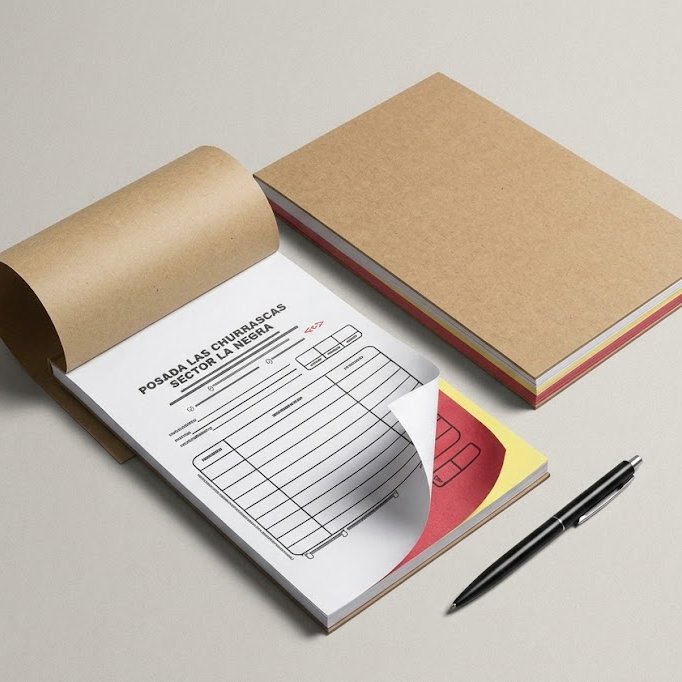 Talonario ORIGINAL+ COPIA  (1/4 de carta) (9x13cms) 
