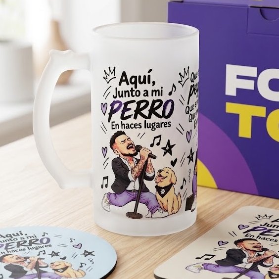 Shopero Empavonado Personalizado